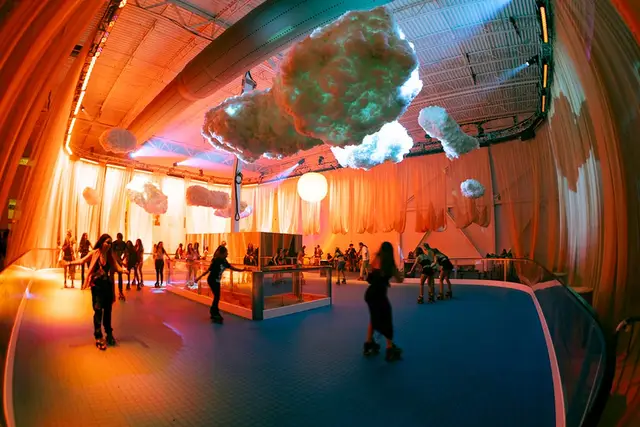 An art installation at III Points 2025