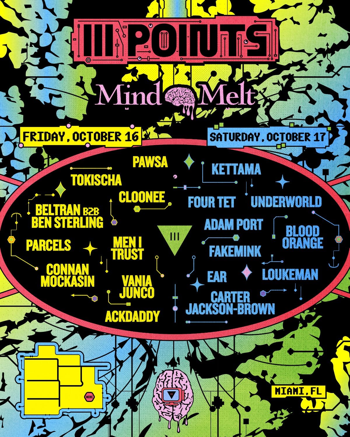 Mind Melt stage poster