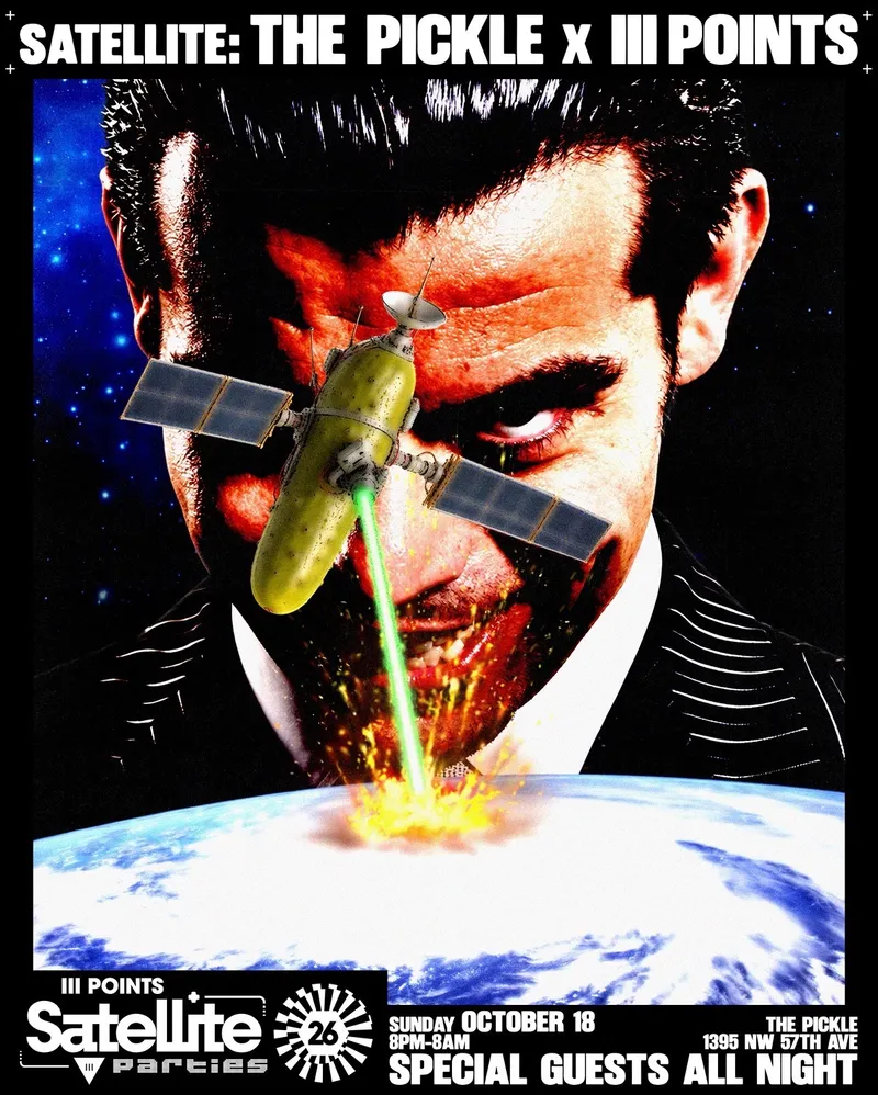 The Pickle Satellite 26 lineup artwork