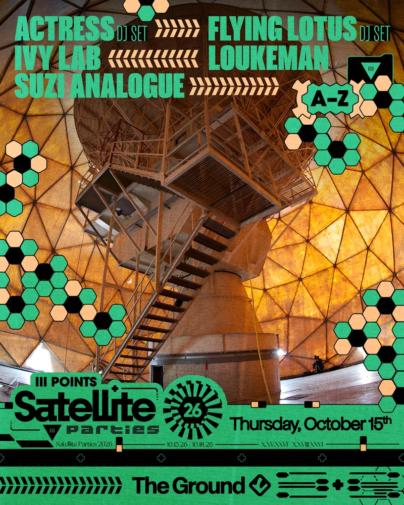 The Ground Satellite 26 lineup artwork